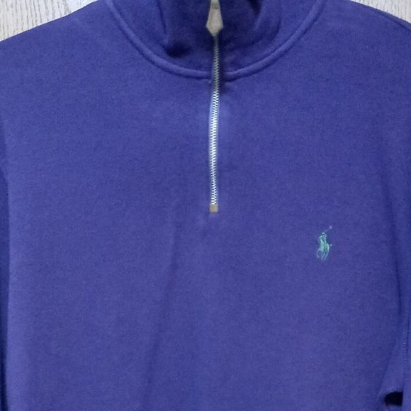 Polo (Ralph Lauren)- (Fleece)-(Purple)-(Size L)-(Pre-owned)-$30.00 - Picture 3 of 4